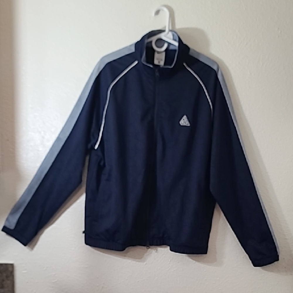 Nike Giannis Antetokounmpo Freak Basketball Warmup Navy Blue Track Jacket Sz Lrg